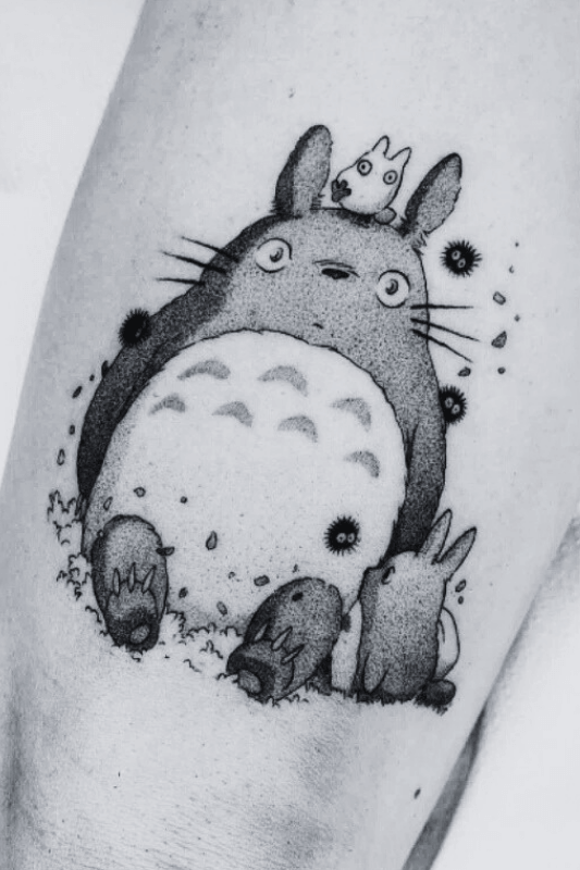 tatuaje estudios ghibli